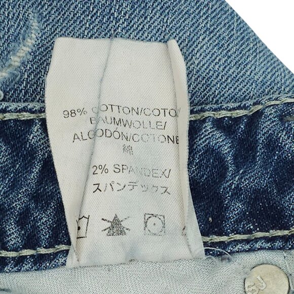 Silver Jeans Alex Bootcut Womens Size 33 Distressed Low Rise Med Wash Denim - Picture 11 of 15